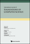 INTERNATIONAL JOURNAL OF FOUNDATIONS OF COMPUTER SCIENCE雜志封面